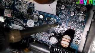 Joying Android car stereo How to soldering when the head unit no sound?