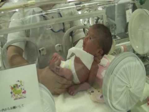 Erika Jane Bach Gets Fed In The Incubator - 2 Days Old - YouTube