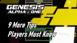 Genesis Alpha One | 9 More Tips Players Must Know | CCPlays