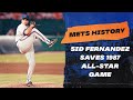 Sid Fernandez Saves 1987 All-Star Game