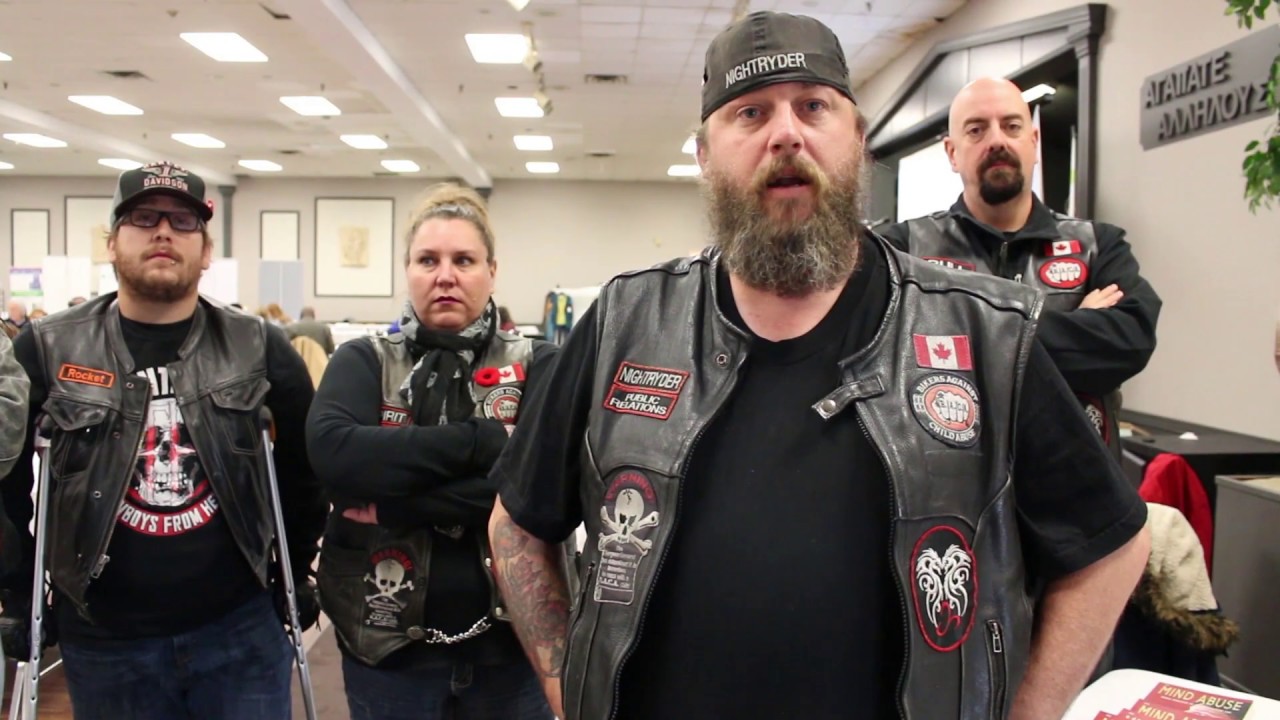 Bikers Against Child Abuse Ontario (B.A.C.A.) Interview - YouTube