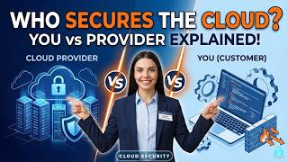 Cloud Shared Responsibility Model Explained | Who Secures What in Cloud Security? (AWS, Azure, GCP)