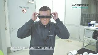 Leistritz Pump Technology - Remote Inspection from your office thanks to smartGlasses by Leistritz