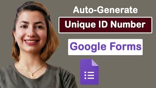 Auto Generate Reference Number When Form Submitted (Google form)