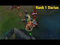 Rank 1 Darius: He DESTROYED Master Aatrox at Level 1！