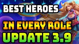 The BEST heroes in every role - Vainglory Update 3.9