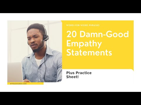 20 damn good empathy phrases for customer service