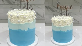 Fault line ombre cake | Cake decorating tutorials | Sugarella Sweets