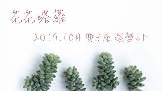 花花塔羅♊️雙子座2019年10月運勢 愛情/事業/生活