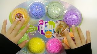 Binaural ASMR Play Foam Sculpting Toy: An Ear to Ear Floam-esque Extravaganza