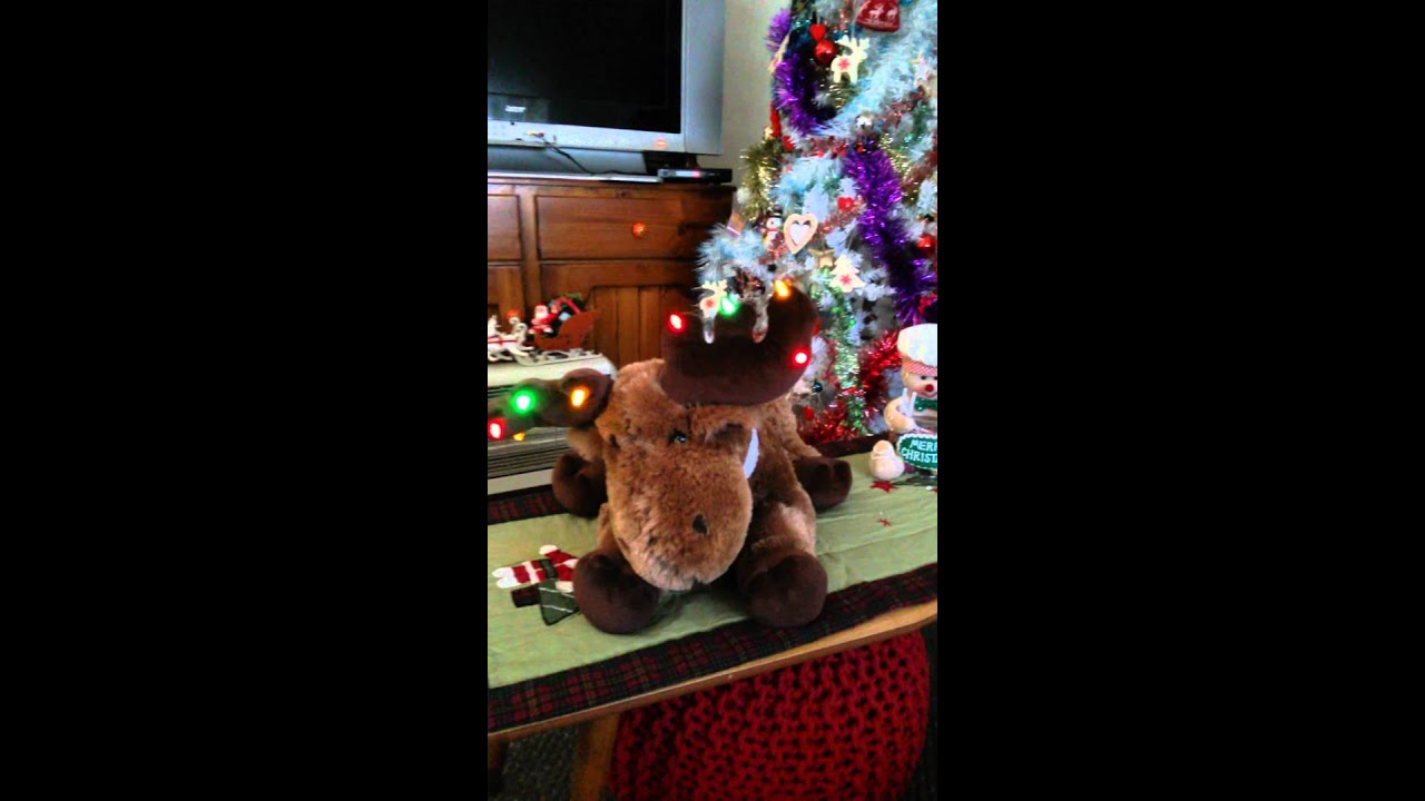 Singing Xmas Moose Youtube