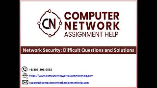 Network Security Assignment Help