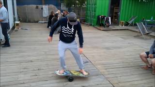 Trickboard performance - May 2018, Hel, Poland