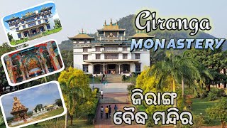 Giranga Monastery chandragiri // Khasada waterfall // Odisha // drone shoot ✨