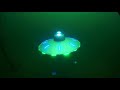 ufo flying saucer at the bottom of the lake