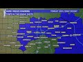 DFW Weather: Hard freeze warning across North Texas, 14 day forecast