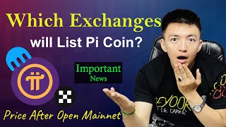 Which Exchanges will List Pi Coin | Pi Coin Price After Open Mainnet | Pi Network Important News