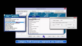 Manager SE - Setup - Std. Descriptions: Category