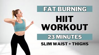 🔥23 Min SLIM WAIST & THIGH🔥No Jumping AB + LEG Workout🔥Full Body Weight Loss🔥ALL STANDING🔥NO REPEAT🔥