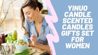 Yinuo Candle Scented Candles Gifts Set for Women | $100k Bonuses in Description