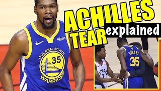 KEVIN DURANT INJURY EXPLAINED | Achilles Injury Until Proven Otherwise | DOCTOR REVIEWS