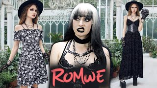 Romwe Summer Goth Haul 🖤