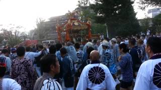 平成２４年　五反田　氷川神社例大祭　宮だし　９月１６日