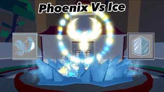 Blox fruit 1v1 (Phoenix Vs Ice)