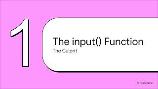 Python s Input and Output
