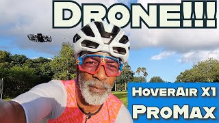 HoverAir X1 Pro Max. Can a Drone Keep Up With Cyclists?