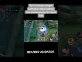 BEATRIX VS GATOTKACA SHORT MOBILE LEGENDS