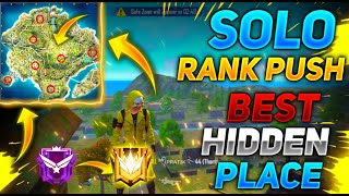 Best Tips And Tricks For Free Fire Solo Rank Push | Secret Hidden Place In Free Fire In Bermuda 2021