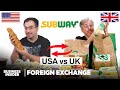 US vs UK Subway | Foreign Exchange | Food Wars | Insider Food