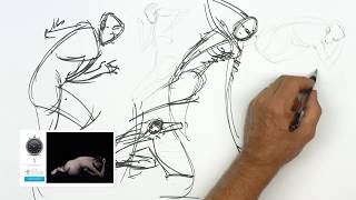 Timed Model Drawing Session 5 // Instructor: Steve Huston