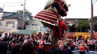 2009　唐津くんち　米屋町　酒呑童子と源頼光の兜