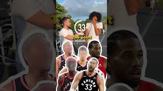 NAME THE 2019 TORONTO RAPTORS STARTING 5‼️🏀 #nba #publicinterview #nbaoffseason #nbatrivia #shorts