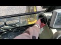 2013 caterpillar 304e cr mini excavator cab interior operator station inspection video