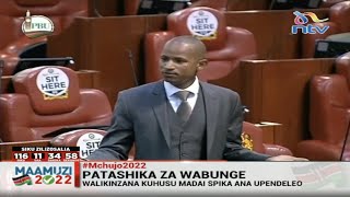 Moment Babu Owino was ordered out of Parliament by Speaker Muturi