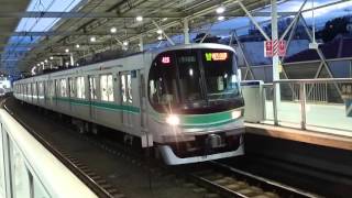 東京メトロ9000系9122F 東急目黒線各駅停車浦和美園行き 多摩川駅発車