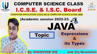 #Expression in JAVA # Types of Expression in JAVA by Shashank Sir