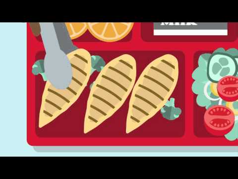 Why should cafeterias serve healthy food?