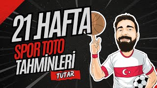 ÖZLENEN | 21. Hafta Spor Toto Tahminleri ve Oran Analiz | OranAnalizTV