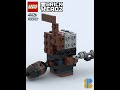 lego brickheadz 41626 rocket raccoon satisfying building animation 乐高方头仔火箭浣熊解压拼搭动画 shorts lego