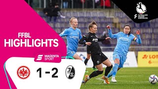 Eintracht Frankfurt - SC Freiburg | Highlights FLYERALARM Frauen-Bundesliga 21/22