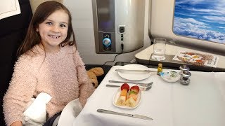 7 YR OLD FLYING *FIRST CLASS* TO USA! | Family Fizz
