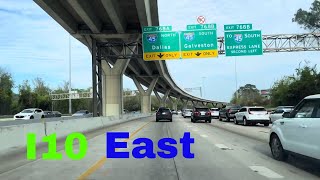 Exploring Houston, Texas: Journey from I-10 to 45 North Freeway