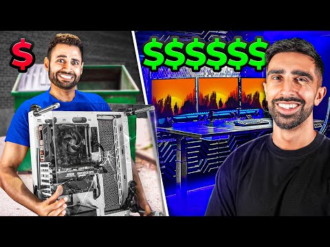 $500 vs $50,000 EXTREME Gaming Setup!