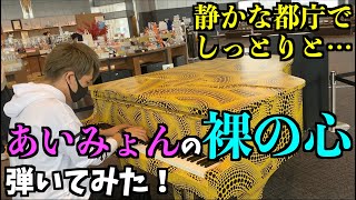 癒し…！静かな都庁で あいみょん／裸の心 弾いてみた！