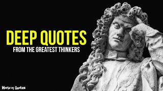 Deep quotes from the greatest thinkers | listen before sleep