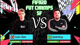 FNatic Tekkz Vs SpiderKong FIFA20 XBOX Semi Final